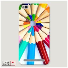 Чехол Пластиковый Xiaomi Redmi 5A Цветные карандаши Case Place