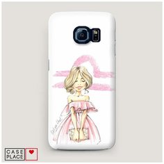 Чехол Пластиковый Samsung Galaxy S6 Весы образ Case Place