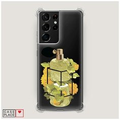Чехол силиконовый Противоударный Samsung Galaxy S21 Ultra Живые духи Case Place