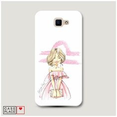 Чехол Пластиковый Samsung Galaxy J5 Prime 2016 Весы образ Case Place
