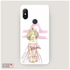 Чехол Пластиковый Xiaomi Redmi Note 6 Pro Весы образ Case Place