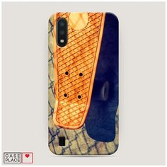 Чехол Пластиковый Samsung Galaxy A01 Хобби скейт 5 Case Place