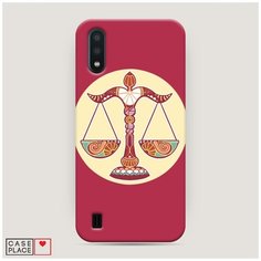 Чехол Пластиковый Samsung Galaxy A01 Весы Case Place