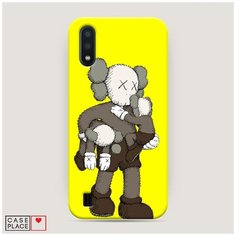 Чехол Пластиковый Samsung Galaxy A01 Кукла KAWS Case Place
