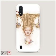 Чехол Пластиковый Samsung Galaxy A01 Весы прическа Case Place