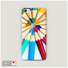 Чехол Пластиковый Xiaomi Mi5 Цветные карандаши Case Place