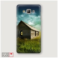 Чехол Пластиковый Samsung Galaxy Grand Prime Домик в поле Case Place