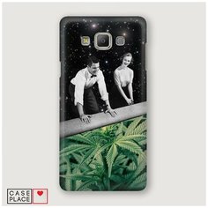 Чехол Пластиковый Samsung Galaxy Grand Prime Ковер самокрут Case Place