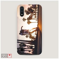 Чехол Пластиковый Samsung Galaxy A01 Хобби скейт 2 Case Place