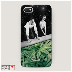 Чехол Пластиковый Xiaomi Redmi 6A Ковер самокрут Case Place