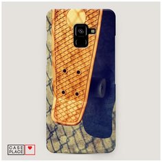 Чехол Пластиковый Samsung Galaxy A8 Plus 2018 Хобби скейт 5 Case Place