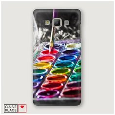 Чехол Пластиковый Samsung Galaxy Grand Prime Палитра красок Case Place