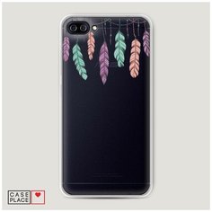 Силиконовый чехол "Гирлянда из перьев 2" на Asus Zenfone 4 Max ZC520KL / Асус Зенфон 4 Макс ZC520KL Case Place