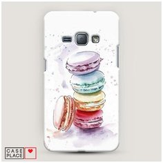 Чехол Пластиковый Samsung Galaxy J1 2016 Пирамидка макарони 2 Case Place