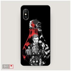 Чехол Пластиковый Xiaomi Redmi Note 6 Pro Черная лампочка Case Place