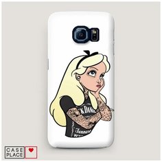 Чехол Пластиковый Samsung Galaxy S6 Белоснежка в татуировках Case Place