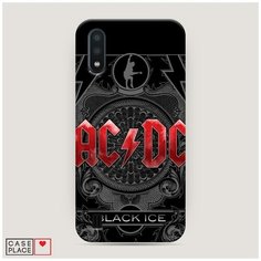Чехол Пластиковый Samsung Galaxy A01 Альбом Black Ice Case Place