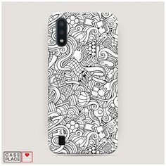 Чехол Пластиковый Samsung Galaxy A01 Бильярдная мозаика Case Place