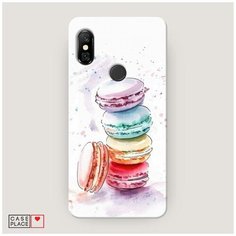 Чехол Пластиковый Xiaomi Redmi Note 6 Pro Пирамидка макарони 2 Case Place