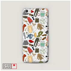 Чехол Пластиковый Xiaomi Mi5 Модный гардероб Case Place