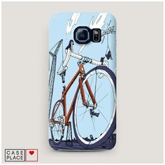Чехол Пластиковый Samsung Galaxy S7 edge Хобби велосипед 10 Case Place