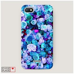 Чехол Пластиковый Xiaomi Redmi 6A Цветочный ковер Case Place