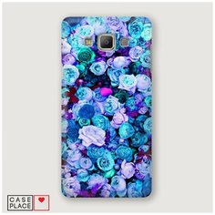 Чехол Пластиковый Samsung Galaxy Grand Prime Цветочный ковер Case Place