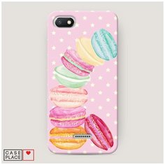 Чехол Пластиковый Xiaomi Redmi 6A Пирамидка макарони Case Place