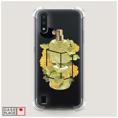 Чехол силиконовый Противоударный Samsung Galaxy A01 Живые духи Case Place
