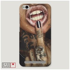 Чехол Пластиковый Xiaomi Redmi 5A Девушка с татуировками Case Place
