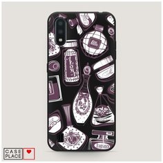 Чехол силиконовый Матовый Samsung Galaxy A01 Счастье в духах Case Place