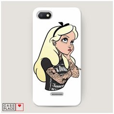 Чехол Пластиковый Xiaomi Redmi 6A Белоснежка в татуировках Case Place