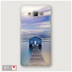 Чехол Пластиковый Samsung Galaxy Grand Prime Домик на воде Case Place