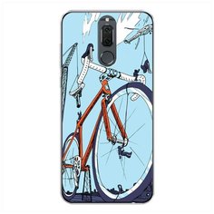 Силиконовый чехол "Хобби велосипед 10" на Huawei Nova 2i / Хуавей Нова 2i Case Place