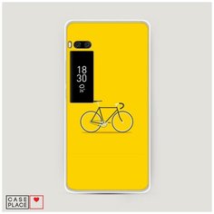 Силиконовый чехол "Хобби велосипед 1" на Meizu Pro 7 Plus / Мейзу Про 7 Плюс Case Place