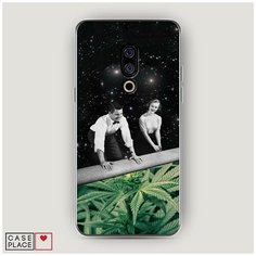 Силиконовый чехол "Ковер самокрут" на Meizu 15 / Мейзу 15 Case Place