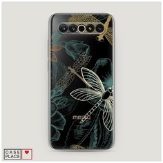 Силиконовый чехол "Тени стрекоз" на Meizu 17 Pro / Мейзу 17 Про Case Place
