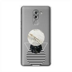 Силиконовый чехол "Пирамида из кругов" на Honor 6X / Хонор 6Х Case Place