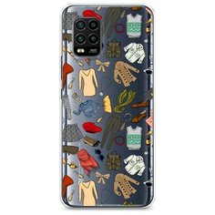 Силиконовый чехол "Модный гардероб" на Xiaomi Mi 10 Lite / Сяоми Ми 10 Лайт Case Place