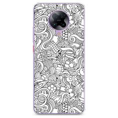 Силиконовый чехол "Бильярдная мозаика" на Xiaomi Poco F2 Pro / Сяоми Поко Ф2 Про Case Place