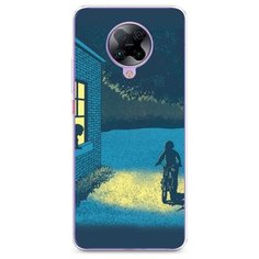 Силиконовый чехол "Хобби велосипед 5" на Xiaomi Poco F2 Pro / Сяоми Поко Ф2 Про Case Place