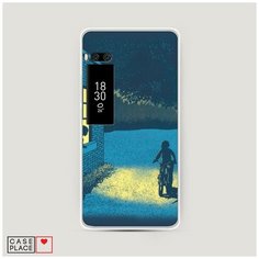 Силиконовый чехол "Хобби велосипед 5" на Meizu Pro 7 / Мейзу Про 7 Case Place