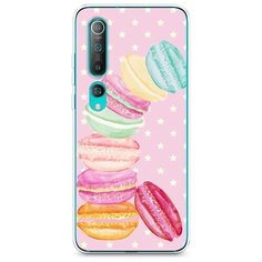 Силиконовый чехол "Пирамидка макарони" на Xiaomi Mi 10 / Сяоми Ми 10 Case Place