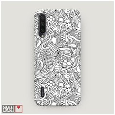 Чехол Пластиковый Xiaomi Mi A3 Бильярдная мозаика Case Place