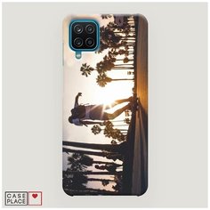 Чехол Пластиковый Samsung Galaxy A12 Хобби скейт 2 Case Place
