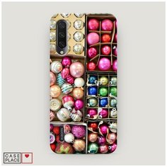 Чехол Пластиковый Xiaomi Mi CC9E Елочные игрушки Case Place