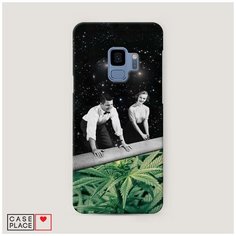 Чехол Пластиковый Samsung Galaxy S9 Ковер самокрут Case Place