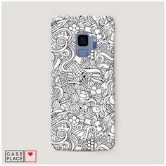 Чехол Пластиковый Samsung Galaxy S9 Бильярдная мозаика Case Place