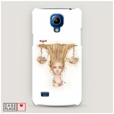 Чехол Пластиковый Samsung Galaxy S4 mini Весы прическа Case Place