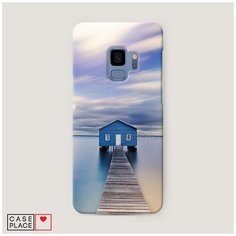 Чехол Пластиковый Samsung Galaxy S9 Домик на воде Case Place